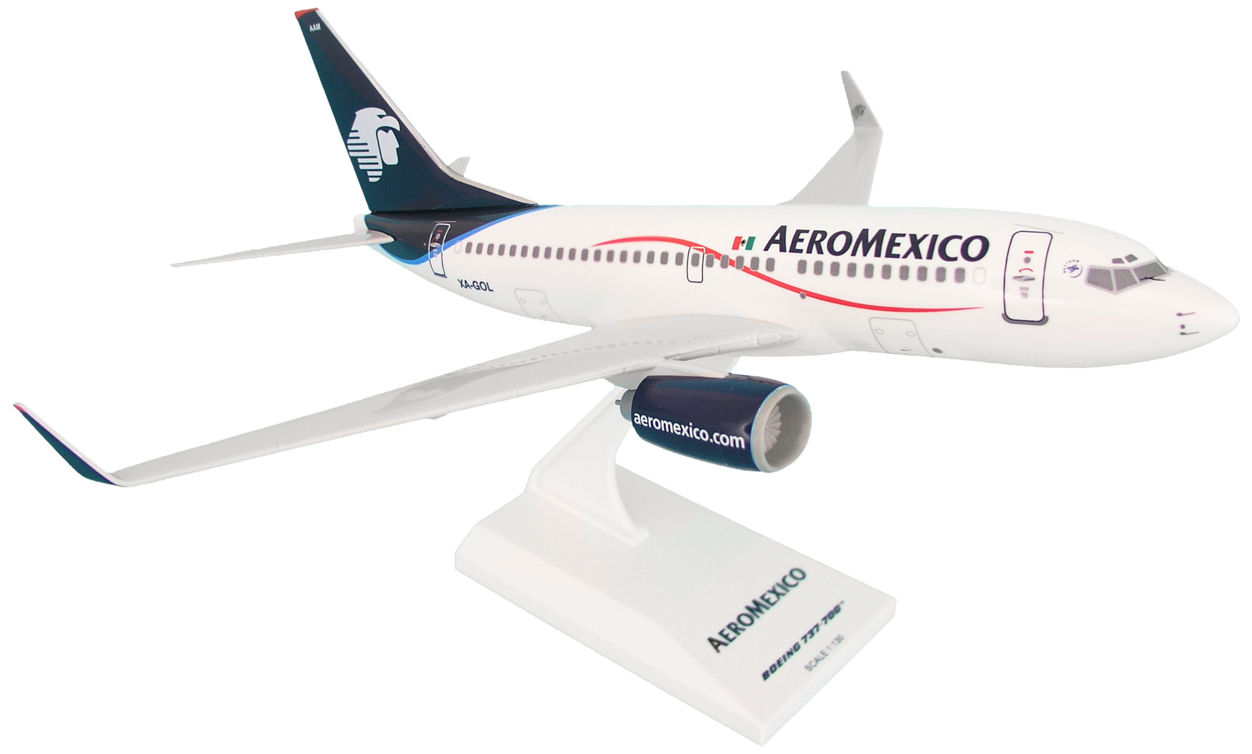 Buy Daron Skymarks Aeromexico B737-700 Airplane Model Building Kit